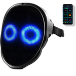 LED Face Mask — Full-Color Cosplay Party Mask with Adjustable Strap