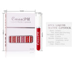 6-Piece Matte Lipstick Gift Set – Waterproof Long-Lasting Lip Gloss