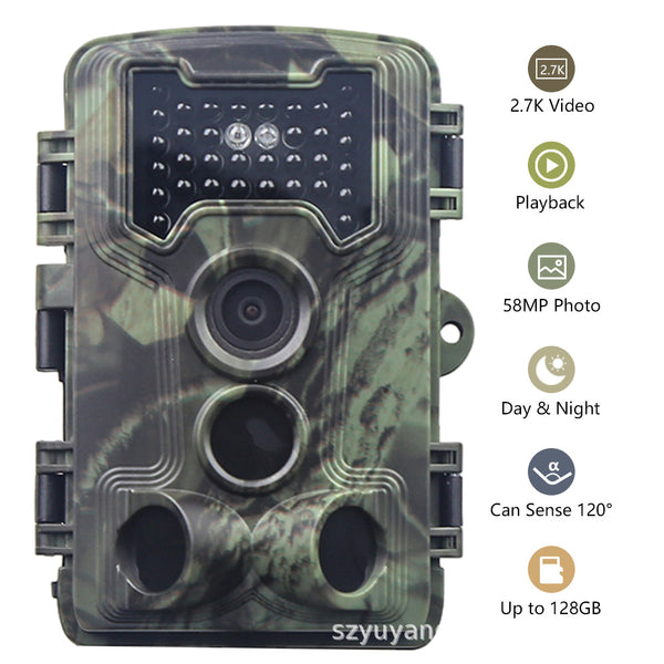 Waterproof Trail Camera 58MP — Night Vision Outdoor Hunting Camera