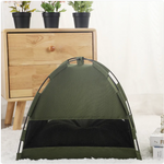 Pet Tent with Cooling Mat — Ice Silk Summer Bed for Dogs & Cats
