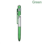 4-in-1 Folding LED Pen — Stylus, Phone Stand, Flashlight & Ballpoint