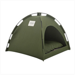 Pet Tent with Cooling Mat — Ice Silk Summer Bed for Dogs & Cats