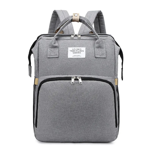 Large-Capacity Mommy Bag — Diaper Backpack for Baby Essentials