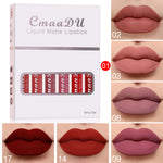 6-Piece Matte Lipstick Gift Set – Waterproof Long-Lasting Lip Gloss