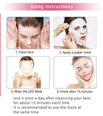 7-Color LED Light Therapy Facial Mask