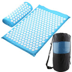Yoga Acupressure Mat  Pillow Set