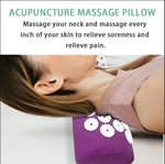Yoga Acupressure Mat  Pillow Set