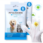 Pet Cleaning Gloves & Wipes — Bath Brush for Dogs & Cats