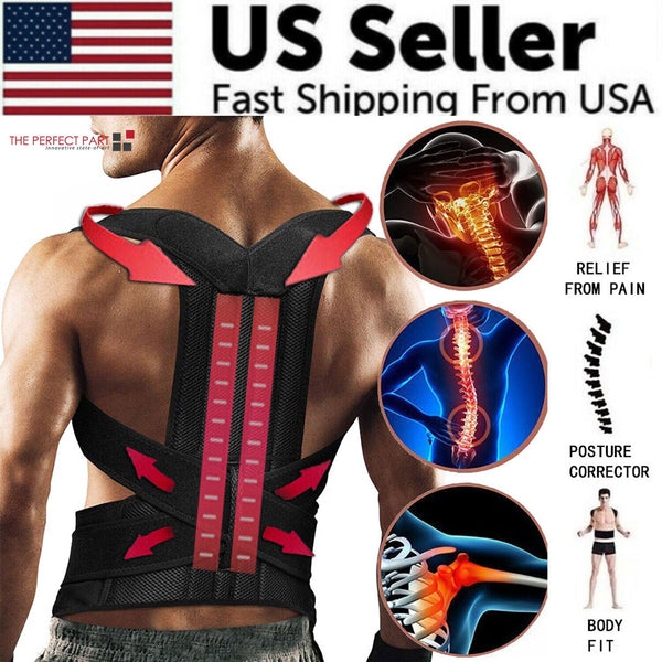 Adjustable Posture Corrector — Back & Shoulder Support Brace