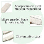 3 Pcs Disposable Facial and Eyebrow Razor Set