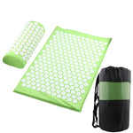 Yoga Acupressure Mat  Pillow Set