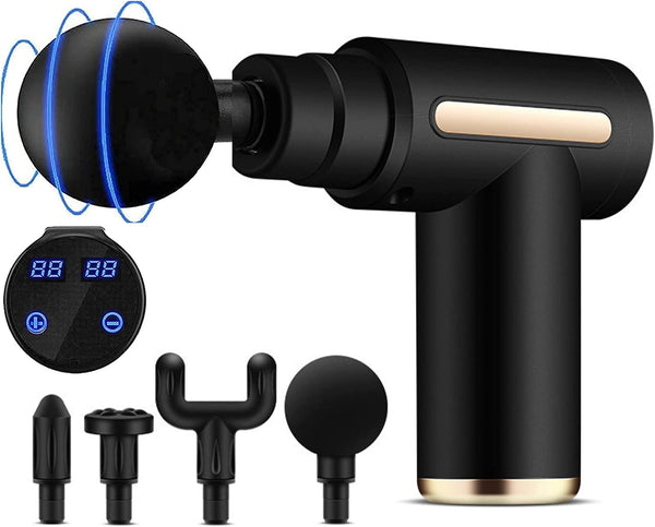 Muscle Massage Gun - Portable Handheld Deep Tissue Massager for Pain Relief