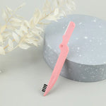 Multipurpose Dermaplaning Eyebrow Razor - Exfoliating Facial Trimmer for Peach Fuzz Removal