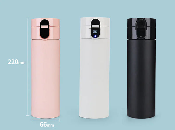 Smart Thermos Bottle — Temperature Display Insulated Water Bottle