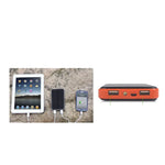 20000mAh Solar Power Bank - Portable Phone Charger