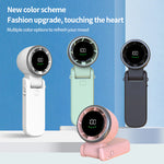 Mini Portable Neck Fan - USB Rechargeable 3 Speed Settings Hands-Free Personal Fan