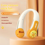 USB Rechargeable Halter Fan