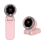 Mini Portable Neck Fan - USB Rechargeable 3 Speed Settings Hands-Free Personal Fan
