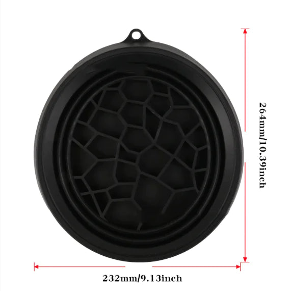 Silicone Foldable Ice Basin — Collapsible Kitchen Container