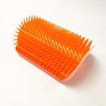 Cat Self Groomer Wall Corner Scratcher with Catnip