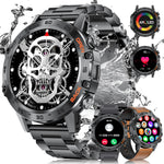 Smart Watch for Men - AMOLED Display Bluetooth Calling IP68 Waterproof